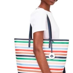 Kate Spade Striped Tanya Tote
